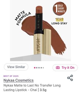 Nykaa Matte to Last Long Stay Lipsticks