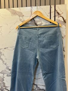Blue Straight Fit Denims