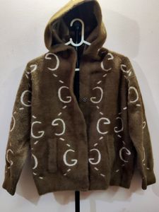 Premium imported men's cardigan with a hood