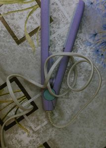 Purple Hair Straightener with Case