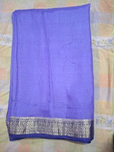 Elegant bangalore silk sari , perfect in festive s