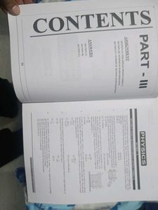 JEE Main Review Booklets (Parts I-III)