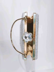 Elegant Rose Gold Clutch Bag