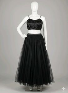 Elegant Black Lehenga Choli Set