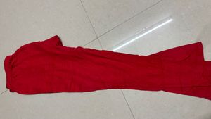 Red Palazzo Pants