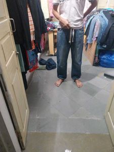 Men's Blue Jogger Jeans