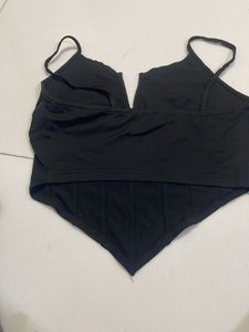Stylish Black Top  or   skirt free