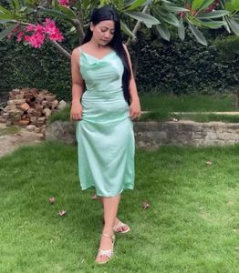 satin Maxi Dress