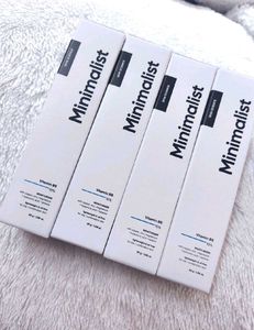 Minimalist Vitamin B5 Moisturizer pack of 4