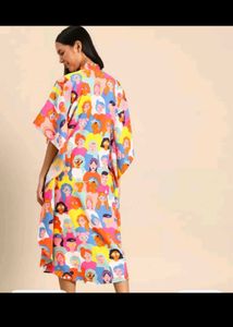 Colorful Printed dress shirt style