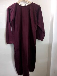 pearl worked winter Kurti