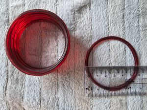 31 pcs Glass Bangles Combo- Red &amp; Green ⁃