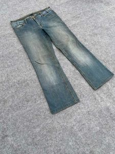 Classic Blue Wash Bootcut Jeans