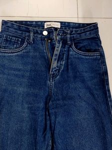 Straight Cut Denim Jeans