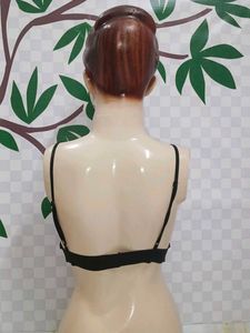 (734)Black Bralette - Size M
