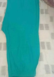 Teal Ethnic Palazzos