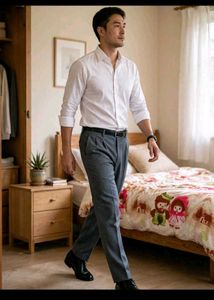 Classic  Gray Trousers