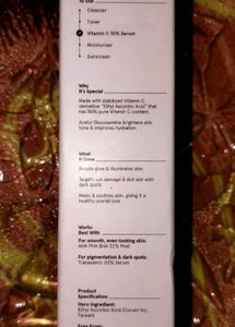 Minimalist Vitamin C 10% Face serum