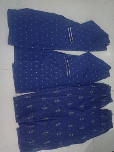 Blue Printed 2 kurta set combo