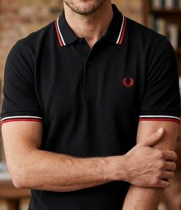 Fred Perry Black Polo Shirt
