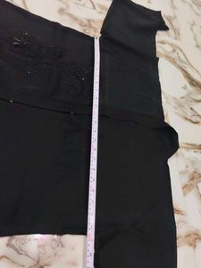 Elegant Black Embellished Gown