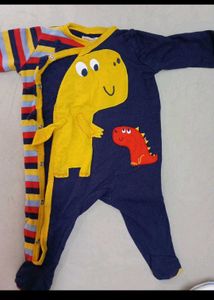 Cute Dinosaur Baby Romper