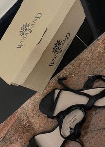 Stylish Black Strappy Heels