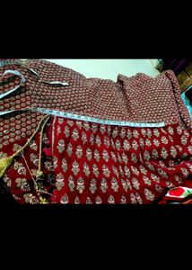 Beautiful bridal Rani pink lehenga