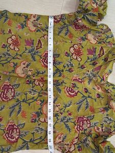 Vibrant Floral Print Kurta