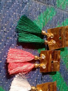 Colorful Tassel Earrings