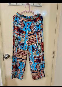 Boho printed palazzo pant