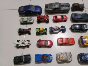 Assorted Die-Cast Toy Cars Collection