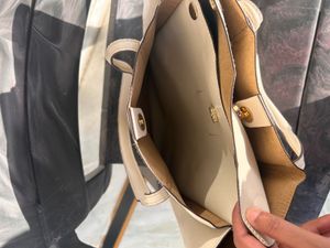 Stylish Cream Tote Bag