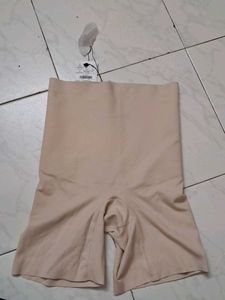 Nude High Waisted Shapewear Shorts - Size M
