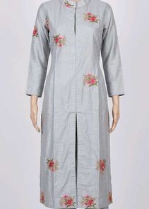 10 kurti set Elegant White Sequined Kurta
