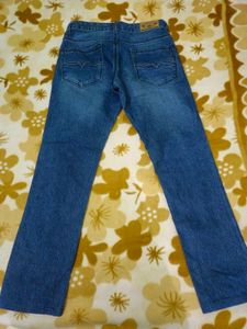 Classic Blue Denim Jeans.