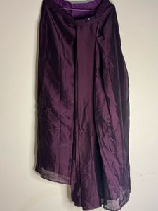 Stunning Purple Sequined Lehenga Set
