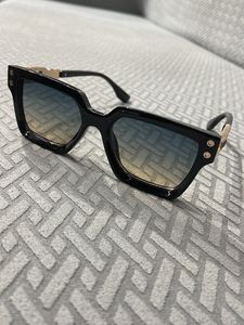 Dita Black Square Sunglasses