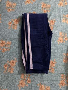Blue Velvet Track Pants