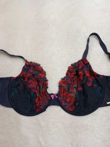 Floral Print Underwire Bra 36F