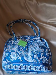 vera bradly Blue Floral Pattern Handbag