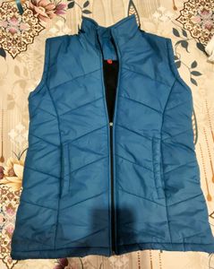 Unisex Blue Padded Vest