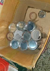 Lot of 10 Metal Tubes