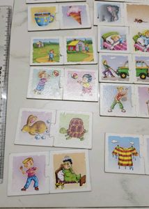 Kids Educational Jigsaw Puzzle Cards