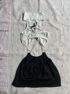 y2k lace baddie fitted dress