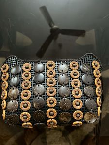 Unique Beaded Crossbody Bag