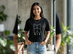 BTS Logo Graphic T-Shirt