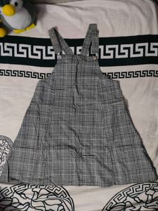 Pantaloons Grey Checked Dress