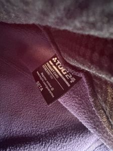 Purple Fleece Zip-Up Jacket