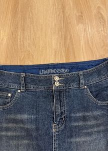 Y2k Blue Denim Skirt